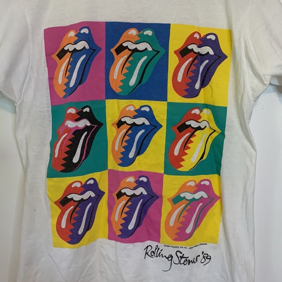 VINTAGE | Rolling Stones 1989 Tour T-Shirt - Picture 3 of 10